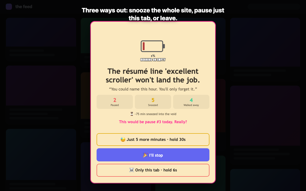 Get Off That Site screenshots thumbnail 4